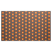 レトロモダン60年代70年代の花文柄 ファブリック (ヤード)