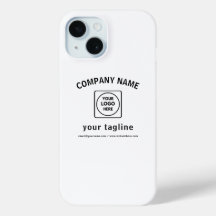 レトロモダン オーダーロゴ 白黒 iphoneケース