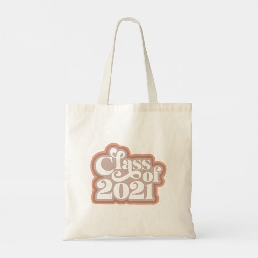 レトロモダン クラス オブ 2021 トートバッグ (裏面)