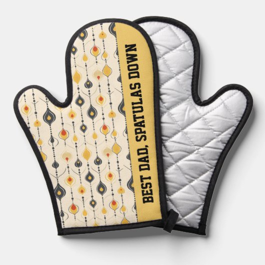 レトロモダン 鍋つかみ (正面/裏面)