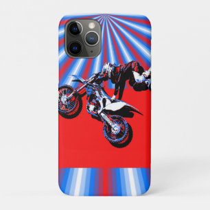 レトロモトクロスライダーデザイン iPhone 11 PROケース