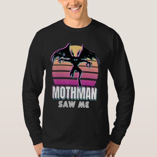 レトロモトマン80sクリプトサンセット tシャツ (正面)