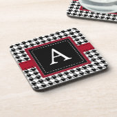 レトロモノグラムのコースター コースター (左側)