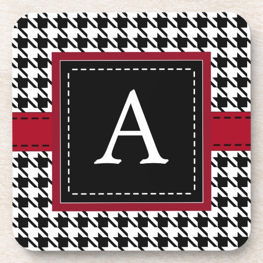 レトロモノグラムのコースター コースター (正面)