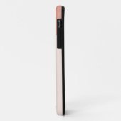 レトロモノグラムイニシャルと名前のパーソナライズモダン Case-Mate iPhoneケース (裏面/左)