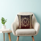 レトロモノグラム クッション (椅子)