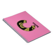 レトロモノグラム – C ノートブック (右側)