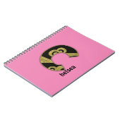 レトロモノグラム – C ノートブック (左側)