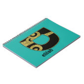 レトロモノグラム – D ノートブック (左側)