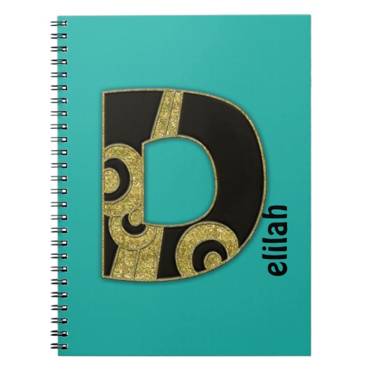 レトロモノグラム – D ノートブック (正面)