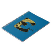 レトロモノグラム – E ノートブック (左側)