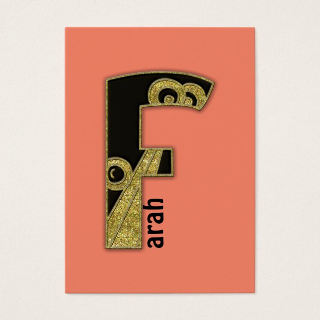 レトロモノグラム – F (正面)