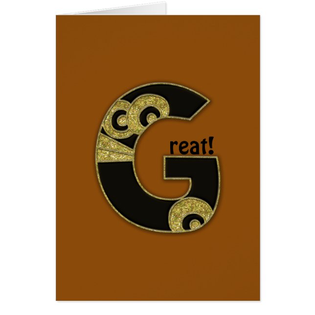 レトロモノグラム – G (正面)