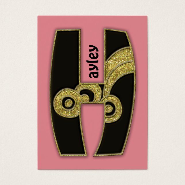 レトロモノグラム – H (正面)