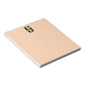 レトロモノグラム – H ノートパッド (アングル)