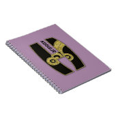 レトロモノグラム – H ノートブック (右側)