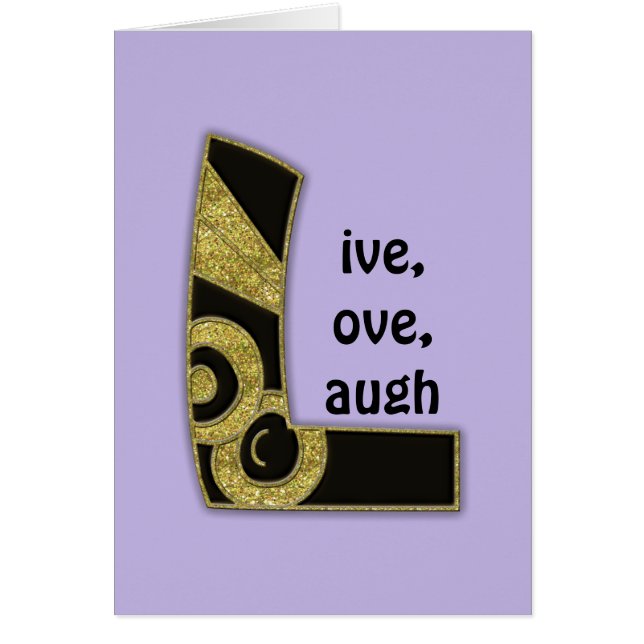 レトロモノグラム – L (正面)