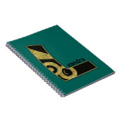 レトロモノグラム – L ノートブック (右側)