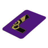 レトロモノグラム – L マグネット (左側)