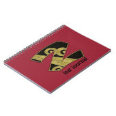 レトロモノグラム – N ノートブック (左側)