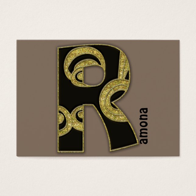 レトロモノグラム – R (正面)