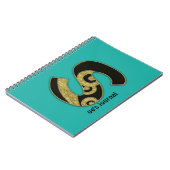 レトロモノグラム – S ノートブック (左側)