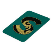 レトロモノグラム – S マグネット (左側)