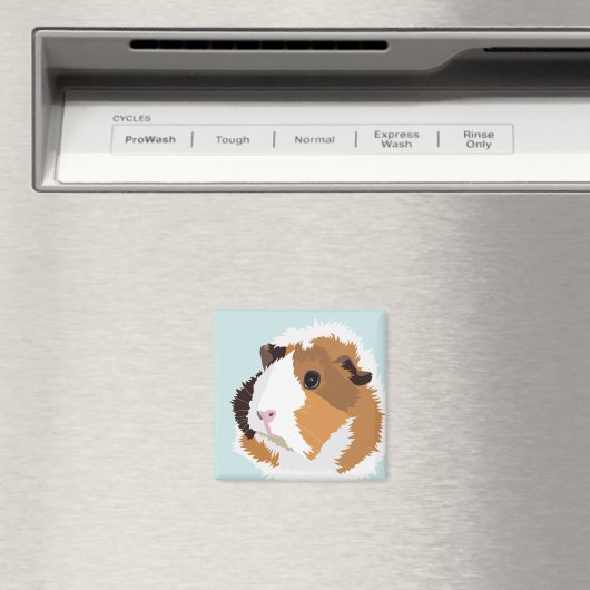 レトロモルモット'エルシー'マグネット マグネット (インサイチュ (食洗機))
