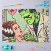 レトロモンスターラブ漫画 薄葉紙 (クラフト)