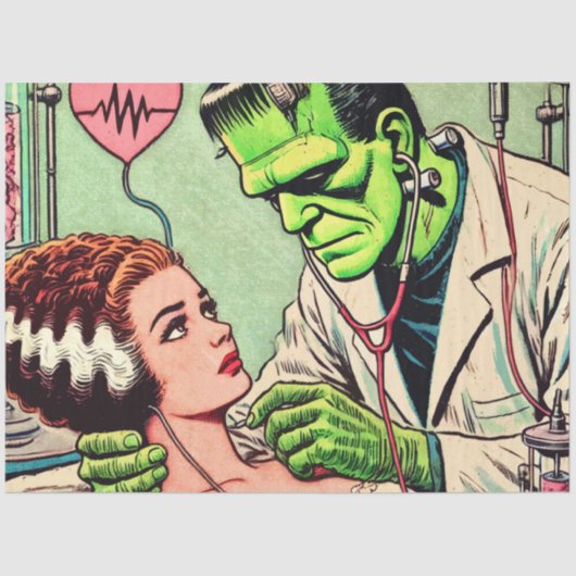 レトロモンスターラブ漫画 薄葉紙 (正面)