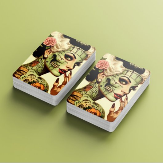 レトロモンスター ピンアップ トランプ