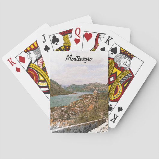 レトロモンテネグロコトールベイ トランプ (裏面)