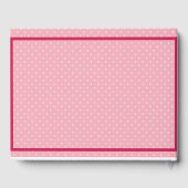 レトロモンミーブルネットベビーシャワーパーティー ゲストブック (裏面)