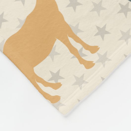 レトロヤギ毛布居性贈与用家畜 フリースブランケット (角)