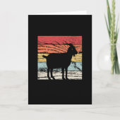 レトロヤギ カード (正面)