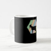 レトロヤギ コーヒーマグカップ (正面左)