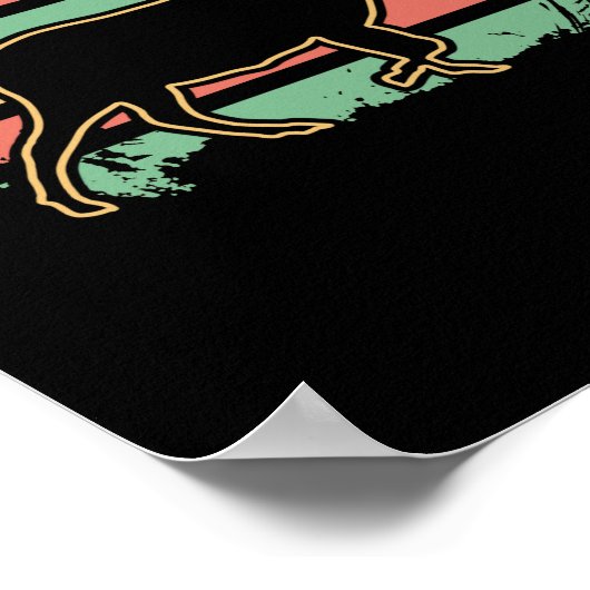 レトロヤギ ポスター (角)