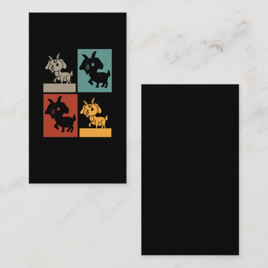 レトロヤトファームキュートベビーヤト 名刺 (正面/裏面)