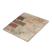 レトロユニークヴィンテージレンガのデコ自然な質感 タイル (側面)