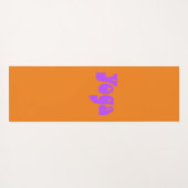 レトロヨガシャツ ヨガマット (裏面(横))