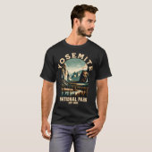 レトロヨセミテ国立公園 アメリカ ヴィンテージ Tシャツ (正面フル)
