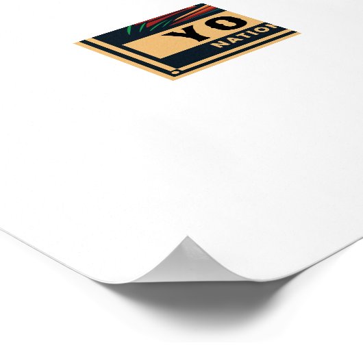 レトロヨセミテ国立公園 ポスター (角)