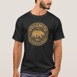 レトロヨセミテ・カリフォルニア1890ナショア設立 Tシャツ