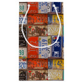 レトロライセンスプレート収集 スモールペーパーバッグ (裏面)