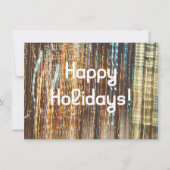 レトロライツハッピーホリデー カード (正面)