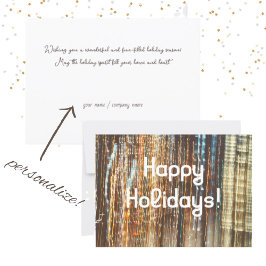 レトロライツハッピーホリデー カード