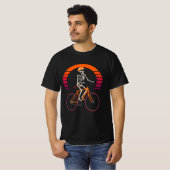 レトロライドスケルトン Tシャツ (正面フル)