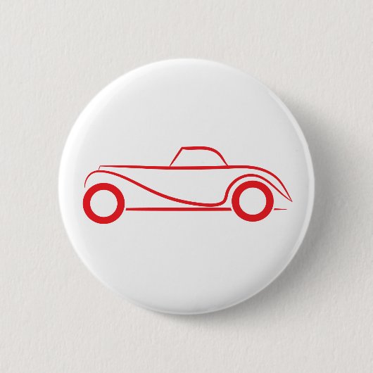レトロライドボタン – ヴィンテージ車両 缶バッジ (正面)
