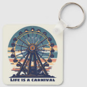 レトロライフはカーニバル キーホルダー (裏面)