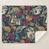 レトロライフスタイル シェルパブランケット (正面(横))